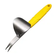 Мини из нержавеющей стали, трава, вилка, рассада, рассады, копание диких овощная садоводческая инструменты, рыхлитель для сада, ручной инструмент