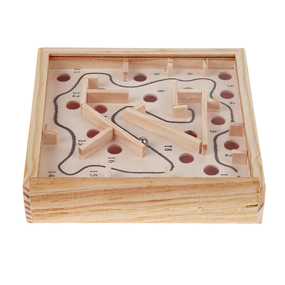 

Wooden Math Toy Grasp Baby Maze Beads Board Child Early Educational Toy Kids Balance Brain Teaser Intelligence Development Toy