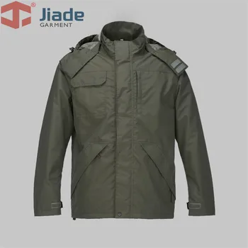 

Jiade Men's Work Wear Jacket Autumn Workwear Jacket Outdoor Jacket Adult Work Jacket