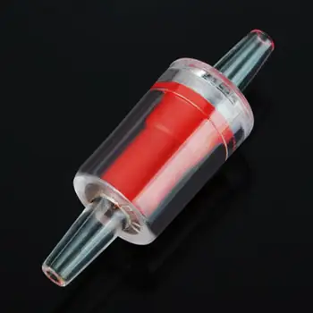 

5Pcs Plastic One Way Non-Return Check Valve Aquarium Co2 System Aquarium Air Pump Red Water Tools High Quality #0304