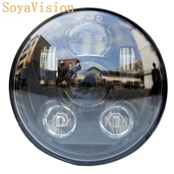 

For jeep Wrangler JK 2pcs 7 inch Round 45w Hi/Lo LED Headlight Car Led Headlight 7inch Off road Led Headlight