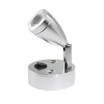 

12V Warm LED Caravan Light Camper Interior Light Reading Switch Camper Van Caravan Boat Interior RV Reading Light LED