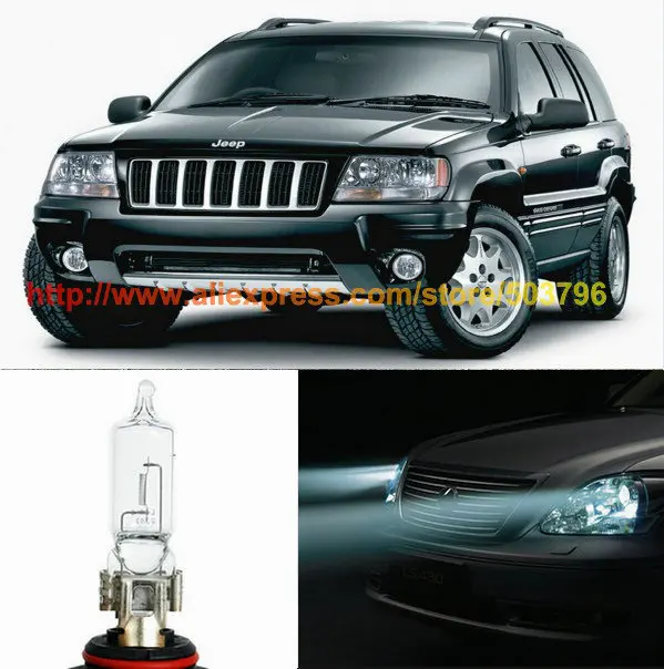 

Free Shipping 2Pcs/Lot car-styling Halogen 60w 12v Car Halogen Low Beam Headlight For Jeep Grand Cherokee 1999-2003