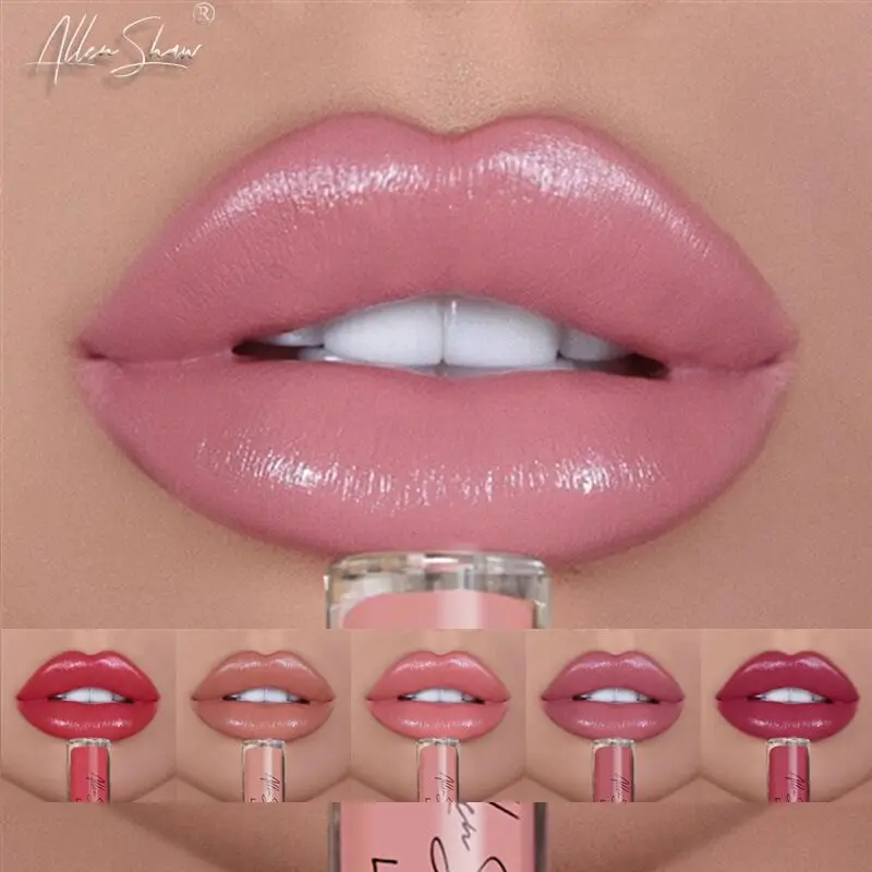 

ALLEN SHAW 12 Colors Lip Gloss Ice Cream Velvet Matte Nude Decolorize Long Lasting Moisturizing Lipstick Lip Glaze Makeup TSLM2
