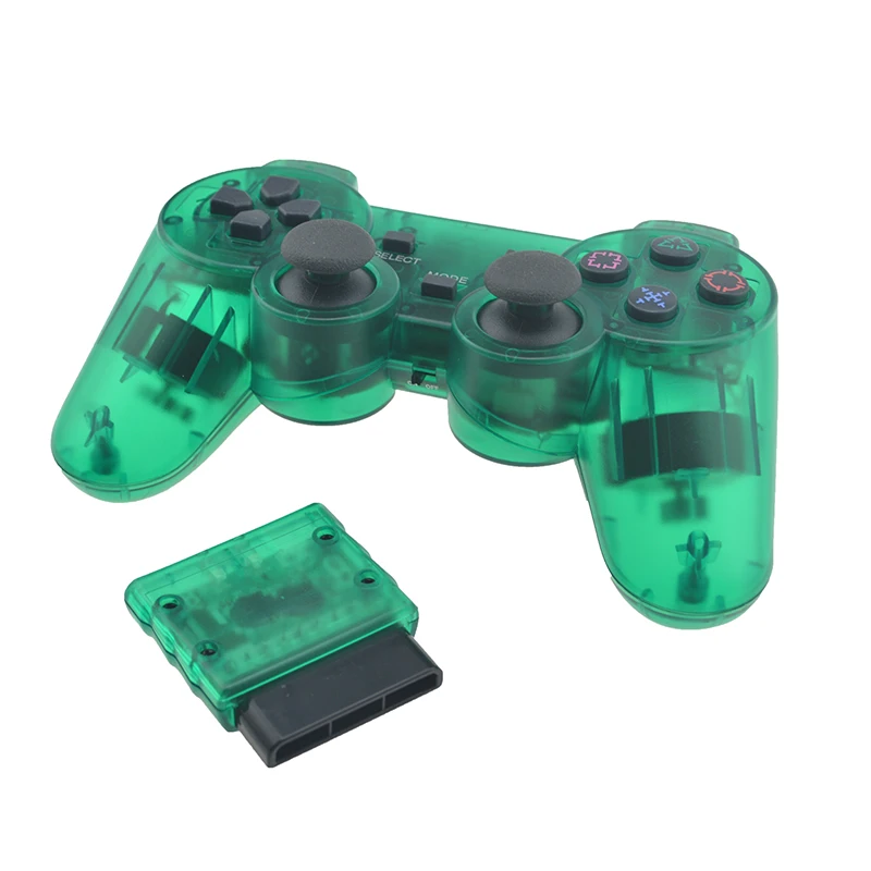 

2018 Wireless Gamepad for Sony PS2 Controller for Playstation 2 Console Joystick Double Vibration Shock Joypad Wireless Controle