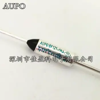 

10 Pcs Per Lot Thermal Fuse Cutoff TF 121 Degree 250V 10A BF121