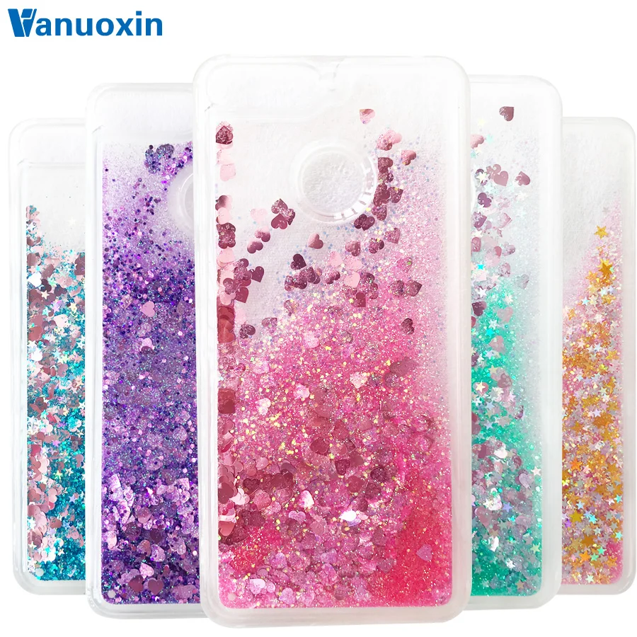 

Fundas on for Huawei Honor 7A Pro case sFor Huawei Honor7A 7 A 7Apro Y6 2018 prime cover Glitter Liquid Silicone Soft Phone case