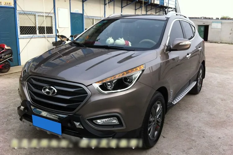 Автомобильный Стильный чехол на голову для hyundai IX35 фары 2010-2013 светодиодный IX35 IX35 фары DRL Объектив Двойной Луч Биксенон HID