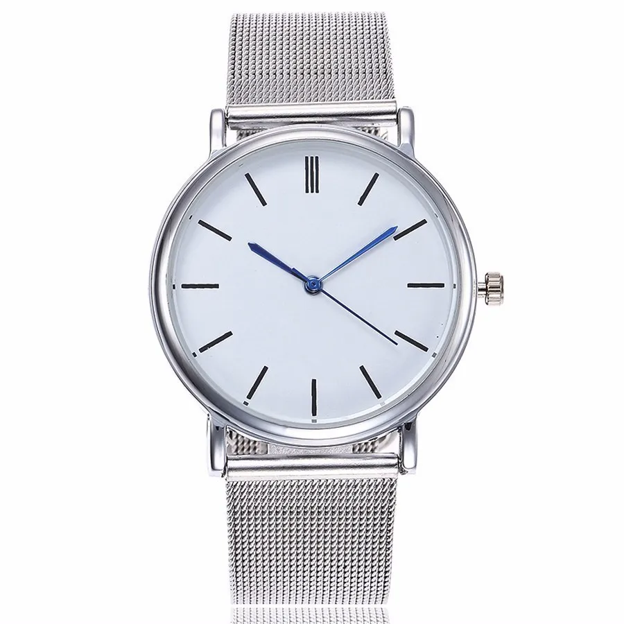 

Dropshipping Fashion Rose Gold Mesh Band Watch Women Stainless Steel Silver Quartz Watches Vansvar Clock Relogio Feminino Gift