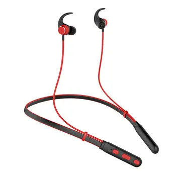 

Wireless Sports Neckband Stereo Headset Magnetic Retractable Earphone Earbud Handfree Long Standby Time Sport Earphones