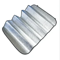 Летняя Автомобильная Защита от солнца, алюминиевая фольга, пузырьки, авто затенение, стойкое утолщение лобового стекла автомобиля, солнечное затенение, общее - изображение