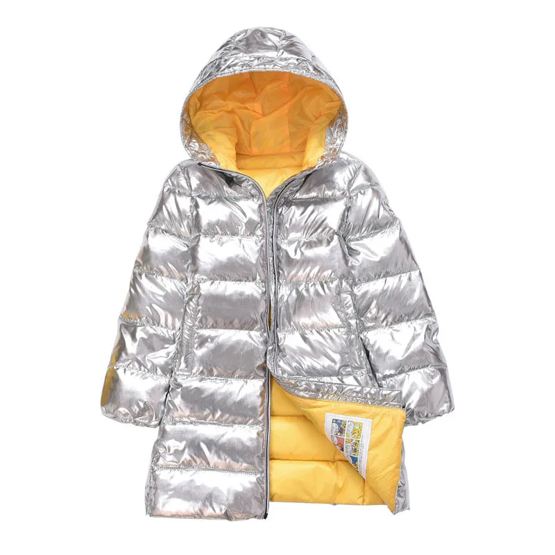 

2018 Winter Baby Girls Boys Down Jacket Children Jacket Kids Hooded Warm Outerwear Coat For Boy Girl Clothes