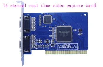 16 каналов в реальном времени Карта видеозахвата D1 Запись H.264 MPEG4 DVR PCI система