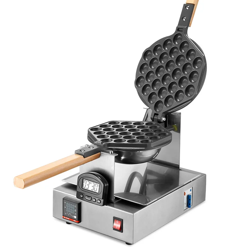 

Egg Waffle Maker Commercial Electric Chinese Hk Style Egg Puff Machine Profession Egg Laying Bakeware Machine