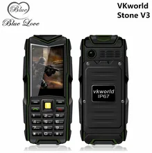 Original VKWorld Stone V3 2.4 inch Waterproof IP67 Dustproof Shockproof Dual Sim Card 5200Mah Battery GSM outdoor SmartPhone