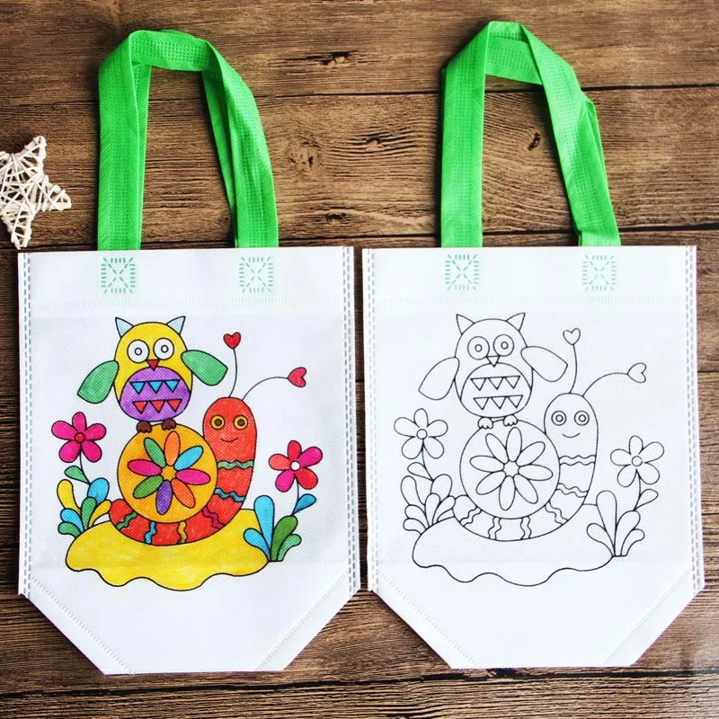 Saizhi DIY Paint Drawing Toy Colored Graffiti Bag Handmade By Children Environmentally Friendly Material SZ3102 Saizhi DIY Paint Drawing Toy Colored Graffiti Bag Handmade By Children Environmentally Friendly Material SZ3102