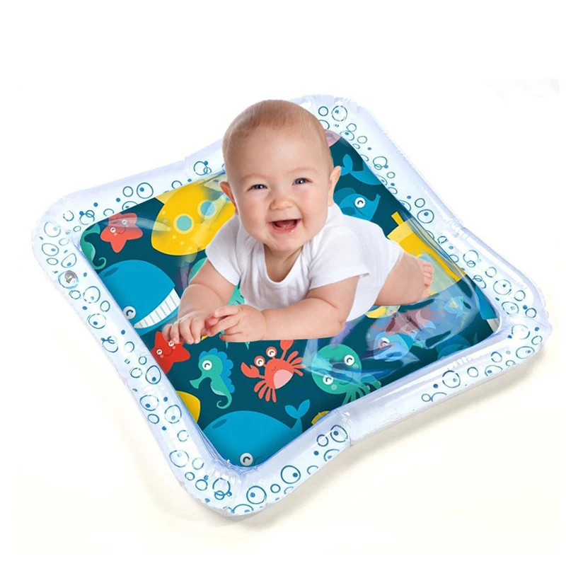 Water Mat for Baby Play Mat Carpet Inflatable Water Mat for Babies Tummy Time Inflatable Water Mat for Babies Ensory Stimulation (19)