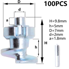 100 шт., шипы для автомобильных шин большого размера, винты, шипы для снега, шины для колес, цепи для снега, шипы для обуви, ATV, автомобиля, мотоцикла, велосипеда, шины для зимы