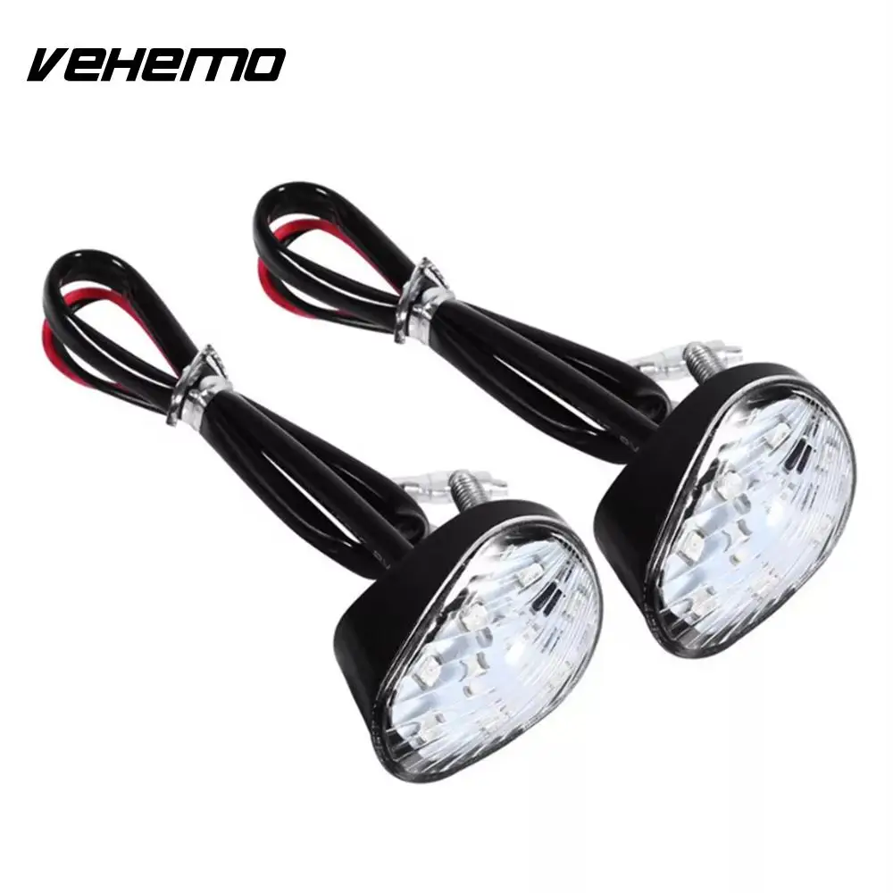 Vehemo Motorcycle 2PCS Premium Super Bright Turn Signal Motorbike Bulb
