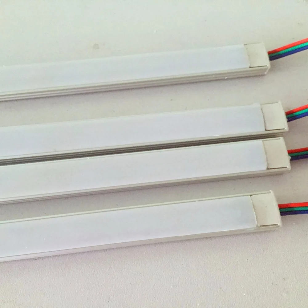 Адресуемый rgb полный цвет 1 м DC5V WS2812B LED жесткий бар 32 пикс./м с milky cover|Светодиодные