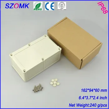 

4 pieces a lot High Quality ABS Plastic Junction Box IP68 Waterproof Level Circuit Housing 161.5*94*60mm 6.4*3.7*2.4 inch