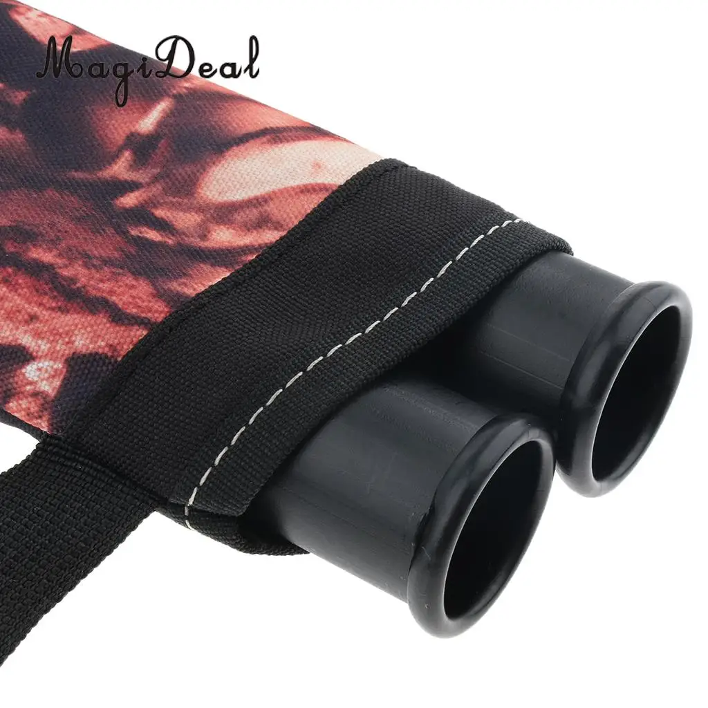 2 Tubes Archery Arrow Hip Quiver side Holder on Waist Belt Bow Hunting