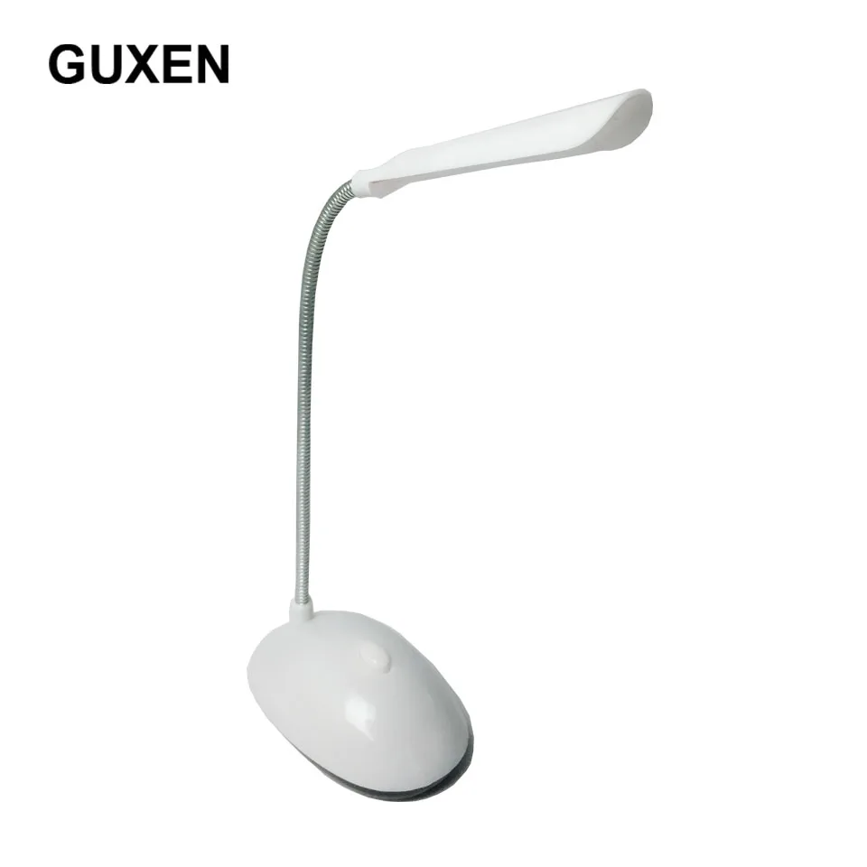 Goede Guxen Draagbare Mini 4 LEDs Reading Oogbescherming LED Bureaulamp Power Flexibele Batterij Aangedreven Led Opvouwbare Tafellamp Lamp