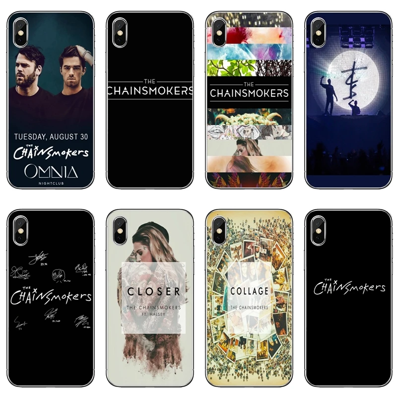 

The Chainsmokers For iPhone X XR XS Max 8 7 6s 6 plus SE 5s 5c 5 4s 4 iPod Touch case Soft phone cover cases