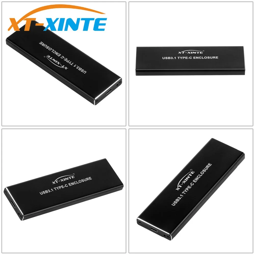 Корпус из алюминиевого сплава USB3.1 на M.2 SSD для жесткого диска NVME корпус NGFF PCIE к