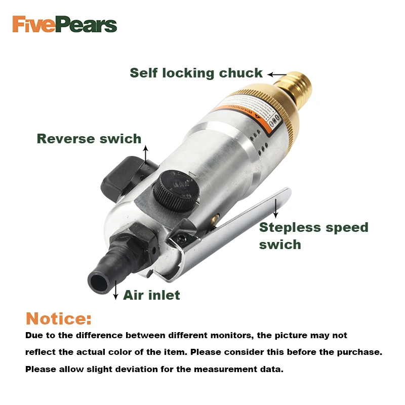 Pneumatic Air Screwdriver air tools Gold plating industrial air screw driver economic type free shipping FIvePears Pneumatic Air Screwdriver air tools Gold plating industrial air screw driver economic type free shipping FIvePears
