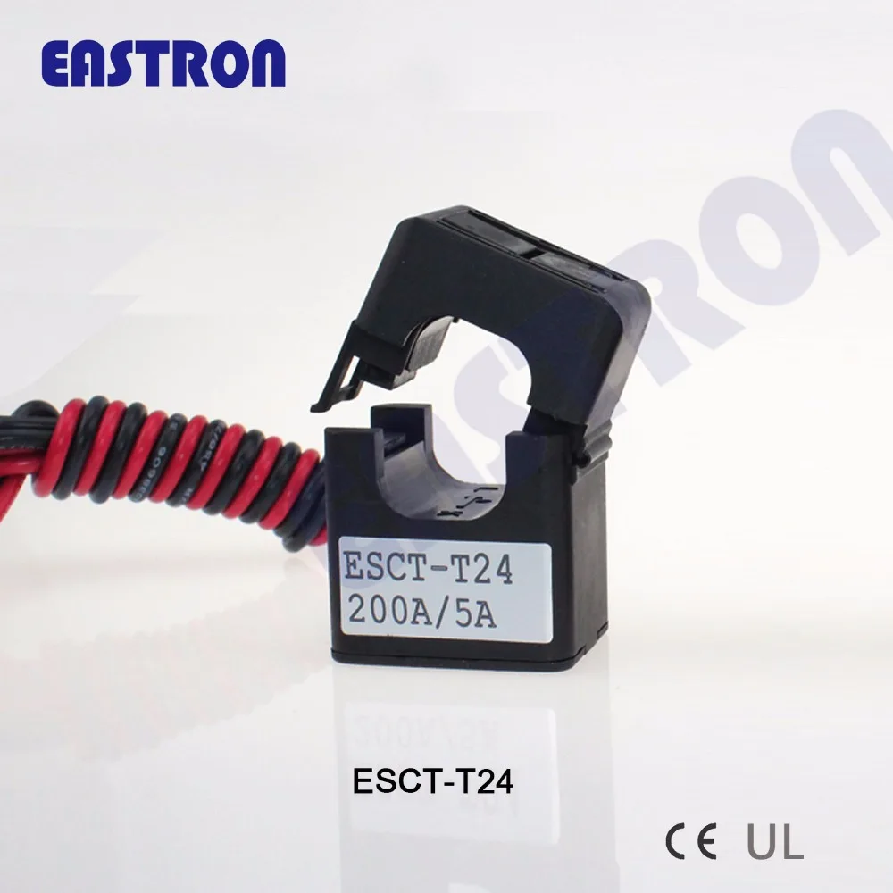 SDM630MCT+ 3 шт ESCT-T24 200/5A, 3-фазный анализатор мощности, многофункциональный счетчик энергии с 3 шт трансформатором тока, ESCT-T24