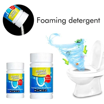 

Fast Foaming Cleaner For Toilet Effective Decontamination Washing Machine Tank Cleaning Agent Sink Floor Tile Powder Cleaner J20
