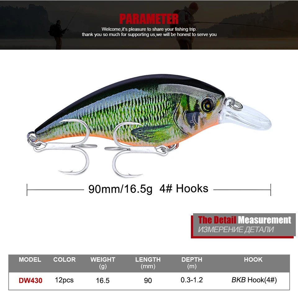 1 шт. PRO BEROS Crankbait Рыболовная Приманка экспортируется в Японию 9 см 16,5 г Fat Mini Bass приманка жесткая искусственная Swimbait Рыболовная Снасть