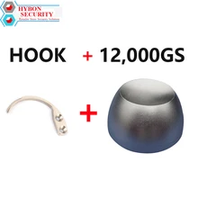 HYBON аварийный съемник для гольфа 12000gs Sercticty Tag Remover+ 1 шт. съемной крючок ручной EAS крюк ключ Съемник одежда сигнализация