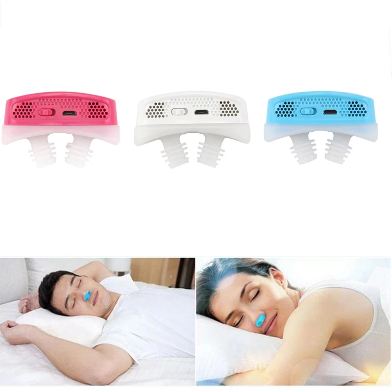 

Electronic Anti Snoring Device Anti Snore Nasal Dilators Apnea Aid Device ABS Intelligent Nose Stop Snoring Drop Shipping