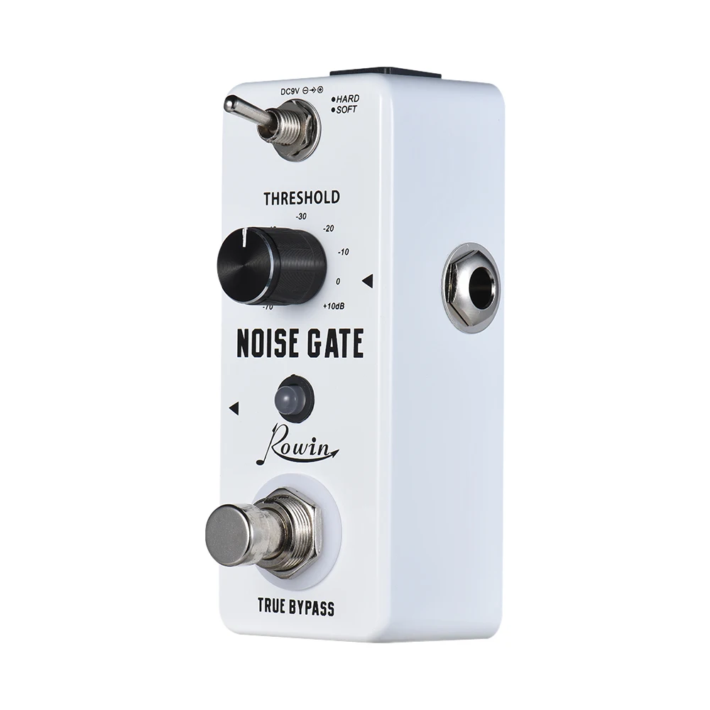 Rowin LEF-319 noise Gate шумоподавление гитарный эффект педаль 2 режимов алюминиевый сплав оболочки истинный обход