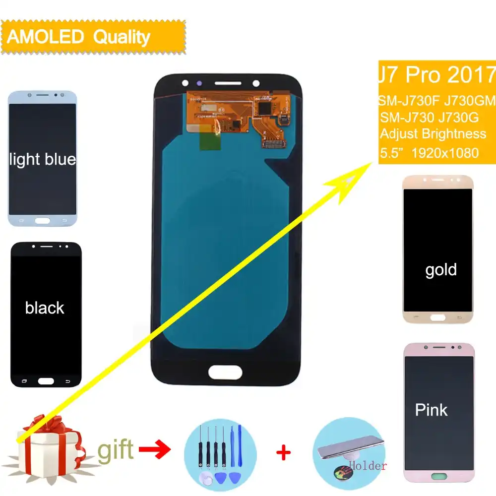 For Samsung Galaxy J7 Pro 2017 Lcd Display Touch Screen Assembly