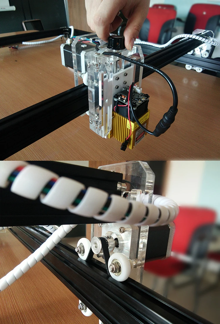 65*50 см размер работы 15 Вт большой мощности CNC машина лазерная гравировка