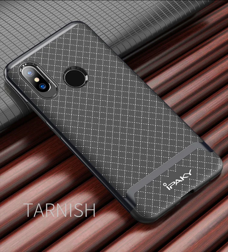 Оригинальный ipaky Classic 2 в 1 дизайнерский чехол для xiaomi mi 8 Силиконовая задняя и