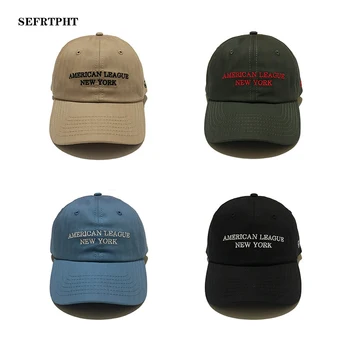 

4 colors American League Baseball Cap Snapback Hat Trucker Cap New York Baseball Caps Men Women Summer Hip hop hat gorras