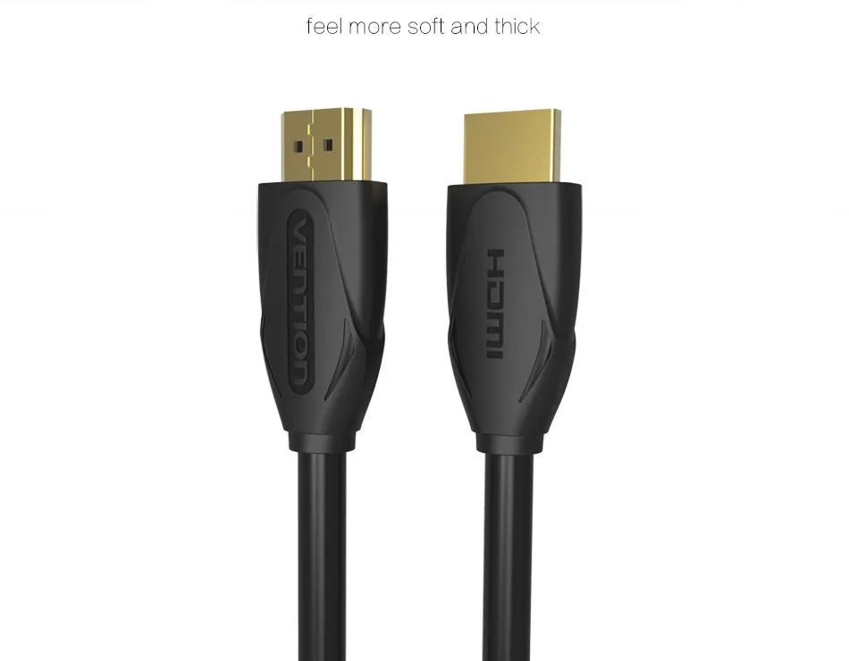 Vention HDMI кабель HDMI к HDMI кабель HDMI 2,0 1,4 4k 3D 60FPS кабель для HD tv lcd ноутбука PS3 проектор компьютерный кабель 1 м 2 м 3 м