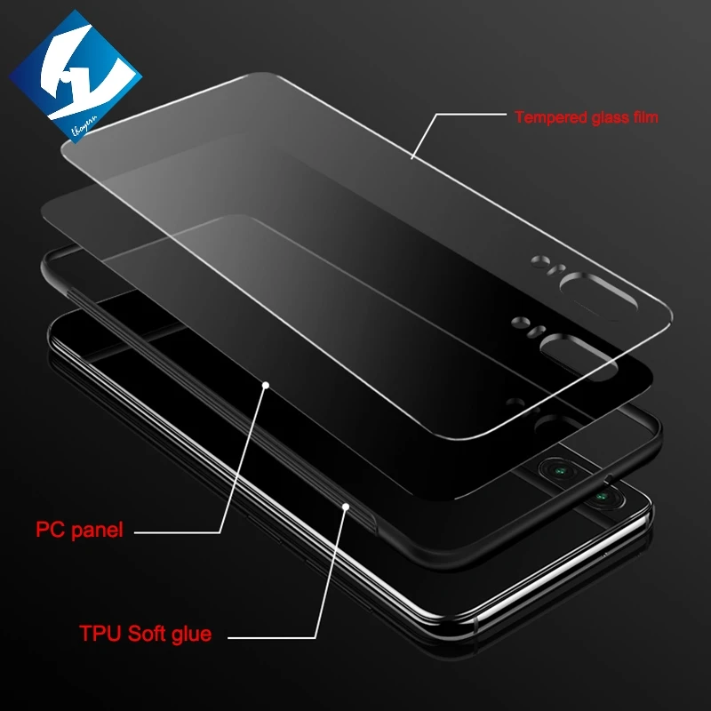 Стекло чехол для телефона vivo X9 X9S NEX S A X20 X21 X21i Y83 Y69 V7 плюс UD задняя крышка корпуса