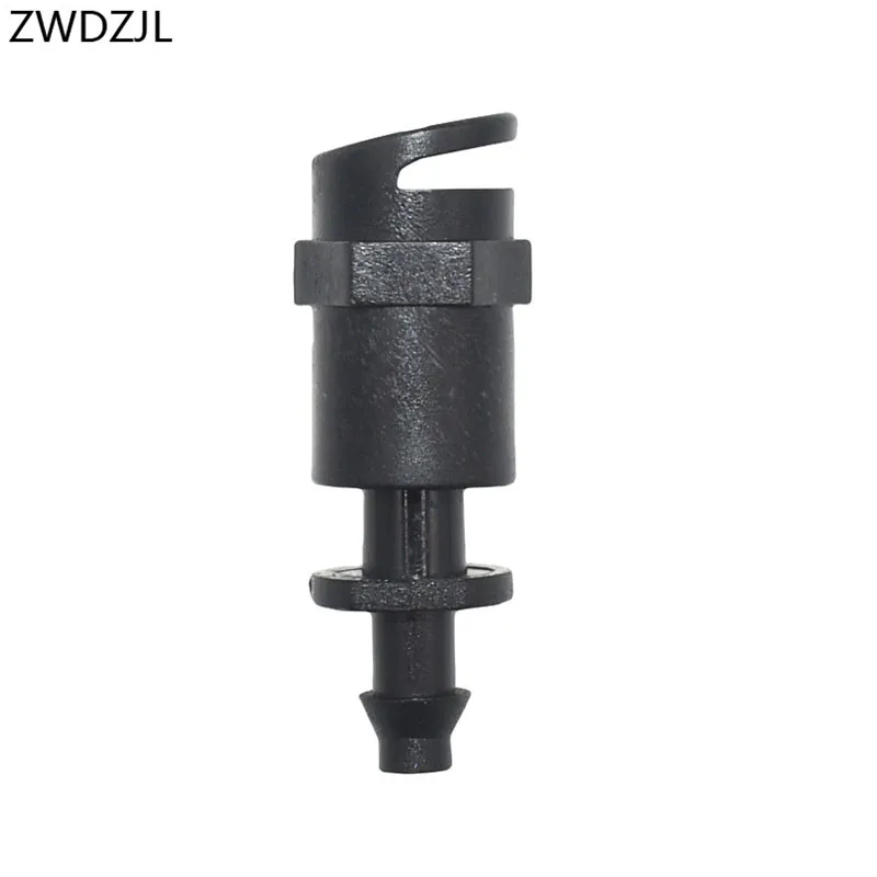 

Garden Irrigation flat fan spray nozzle Simple Refraction nozzle barbed 1/4" 120-180 Degrees Sprayer 8pcs