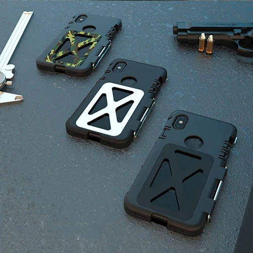 2019 Алюминиевый ПК металлический флип чехол для iPhone X XR XS MAX Супер жесткий