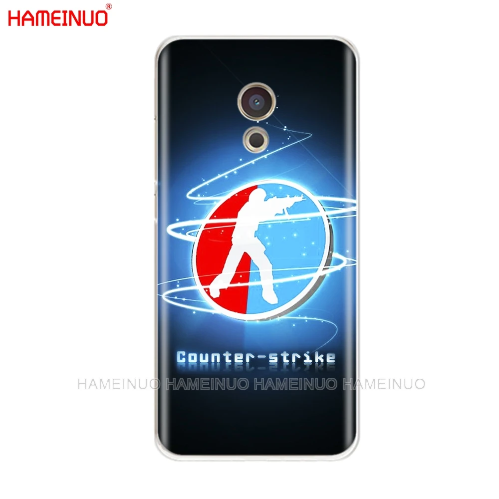 HAMEINUO Counter Strike CS GO и PUBG крышка чехол для телефона Meizu M6 M5 M5S M2 M3 M3S MX4 MX5 MX6 PRO 6 5 U10 U20 note