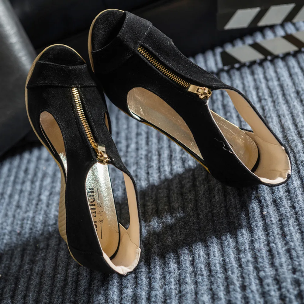 

SAGACE 2018 Hot New Fashion Summer Sandals Light High Quality Women Casual Peep Toe Platform Wedges Sandals Shoes