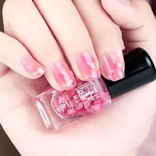 Модный Профессиональный лак для ногтей Vernis A Ongle Flower Heart Shining Esmaltes, Блестящий 3d Гель-лак для ногтей Nagellak