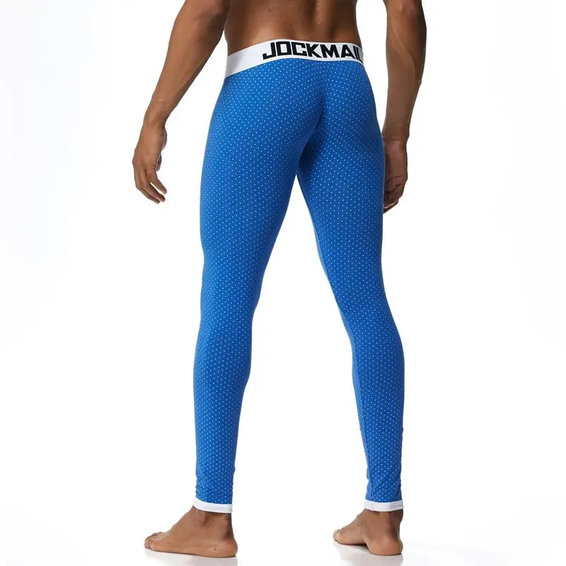 Термобелье Для мужчин кальсоны утолщаются сексуальные Для мужчин s под брюки пижамные штаны низкой посадкой обтягивающие леггинсы чехол