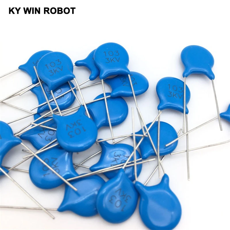 Condensatori Ceramici Ad Alta Tensione A Disco 20KV 10000pf Y5U - HVCAP - Foto 4