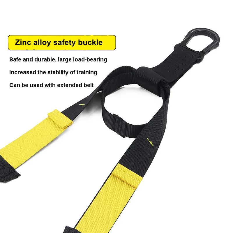 Home Fitness Exerciser Suspension Trainer Belt Resistance Bands Crossfit Equipment Strength Hanging Training Strap Home Fitness Exerciser Suspension Trainer Belt Resistance Bands Crossfit Equipment Strength Hanging Training Strap